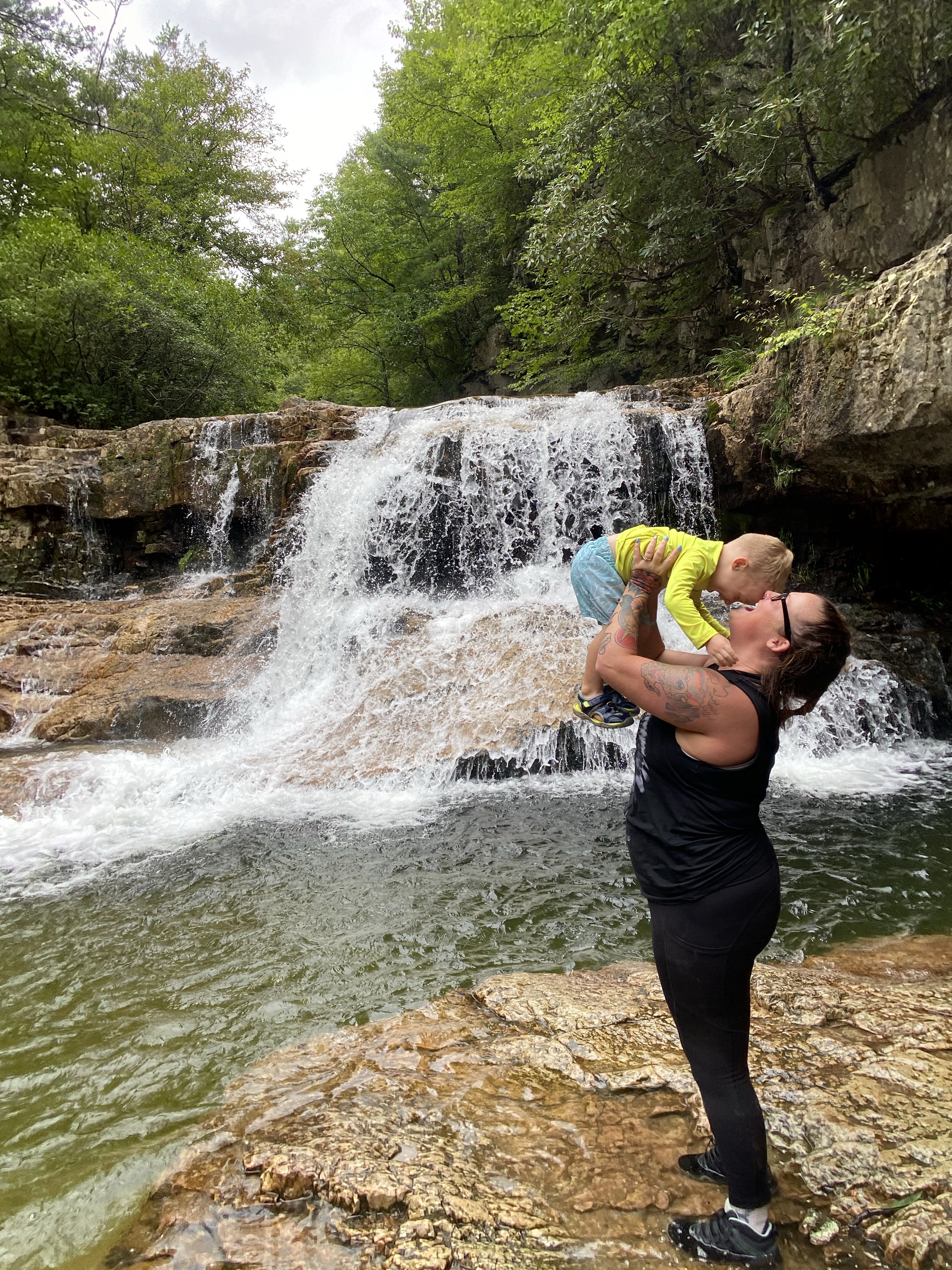 Hike to Saint Mary's Falls