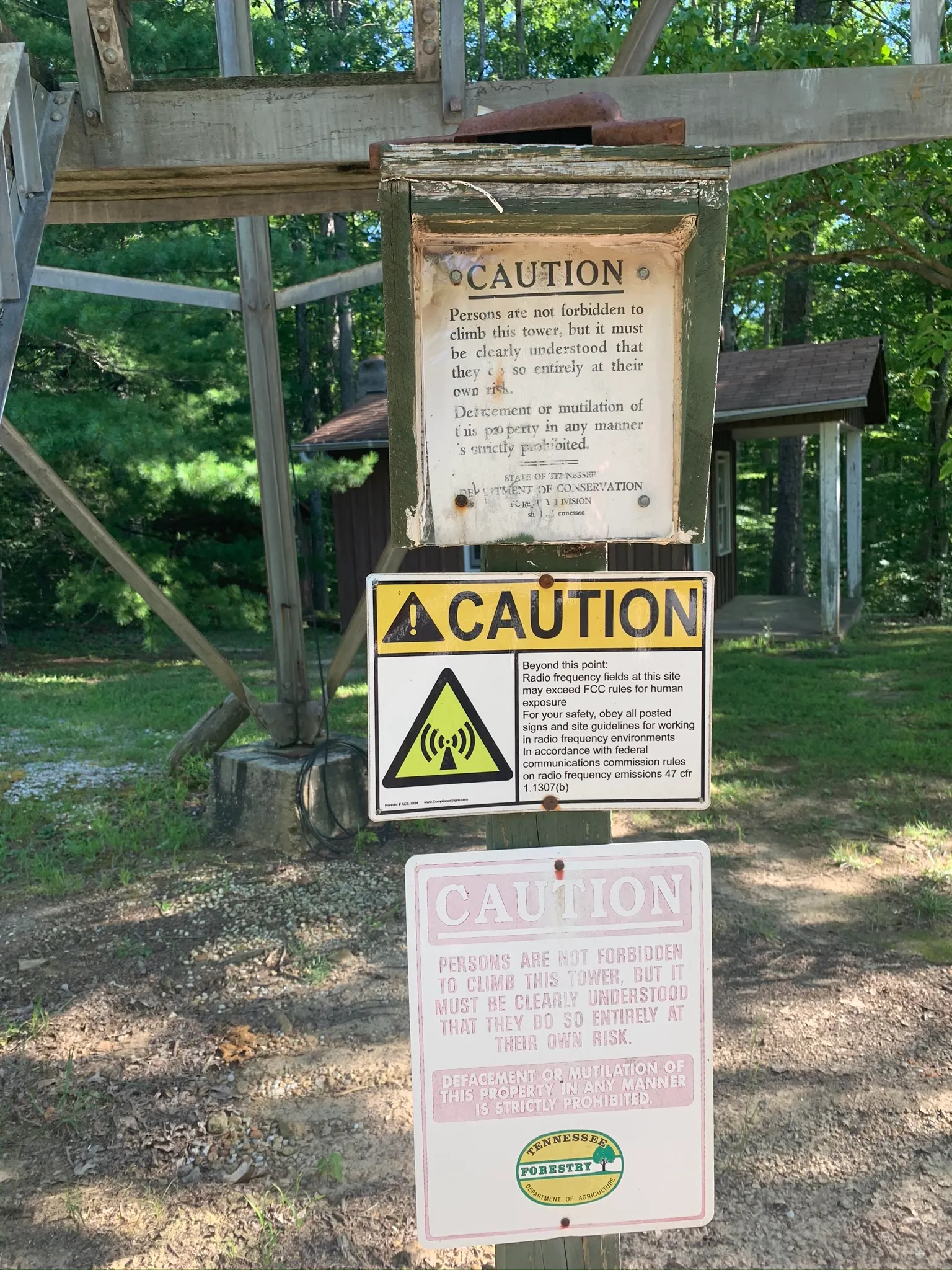 Explore Pickett State Fire Tower 
