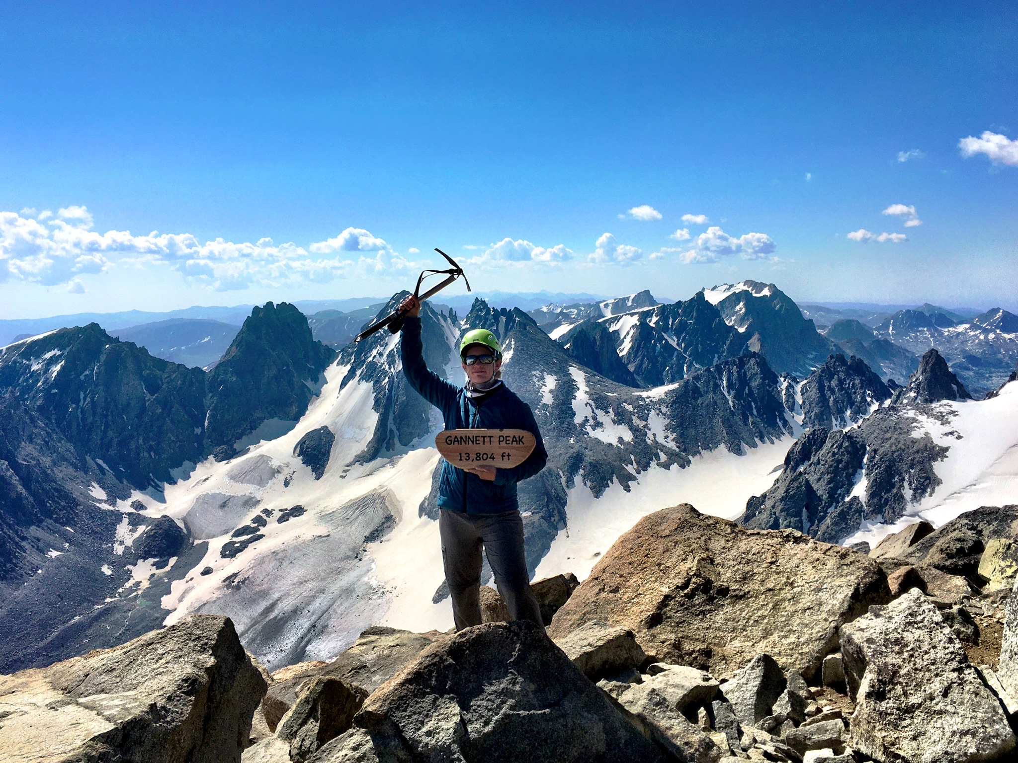 Backpack the Glacier Trail and Summit Gannett Peak