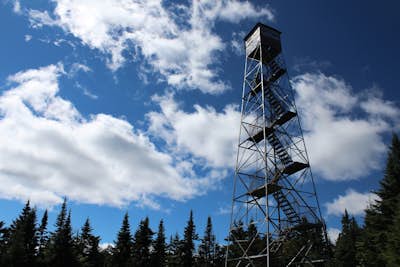 Hike Pillsbury Mountain Fire Tower