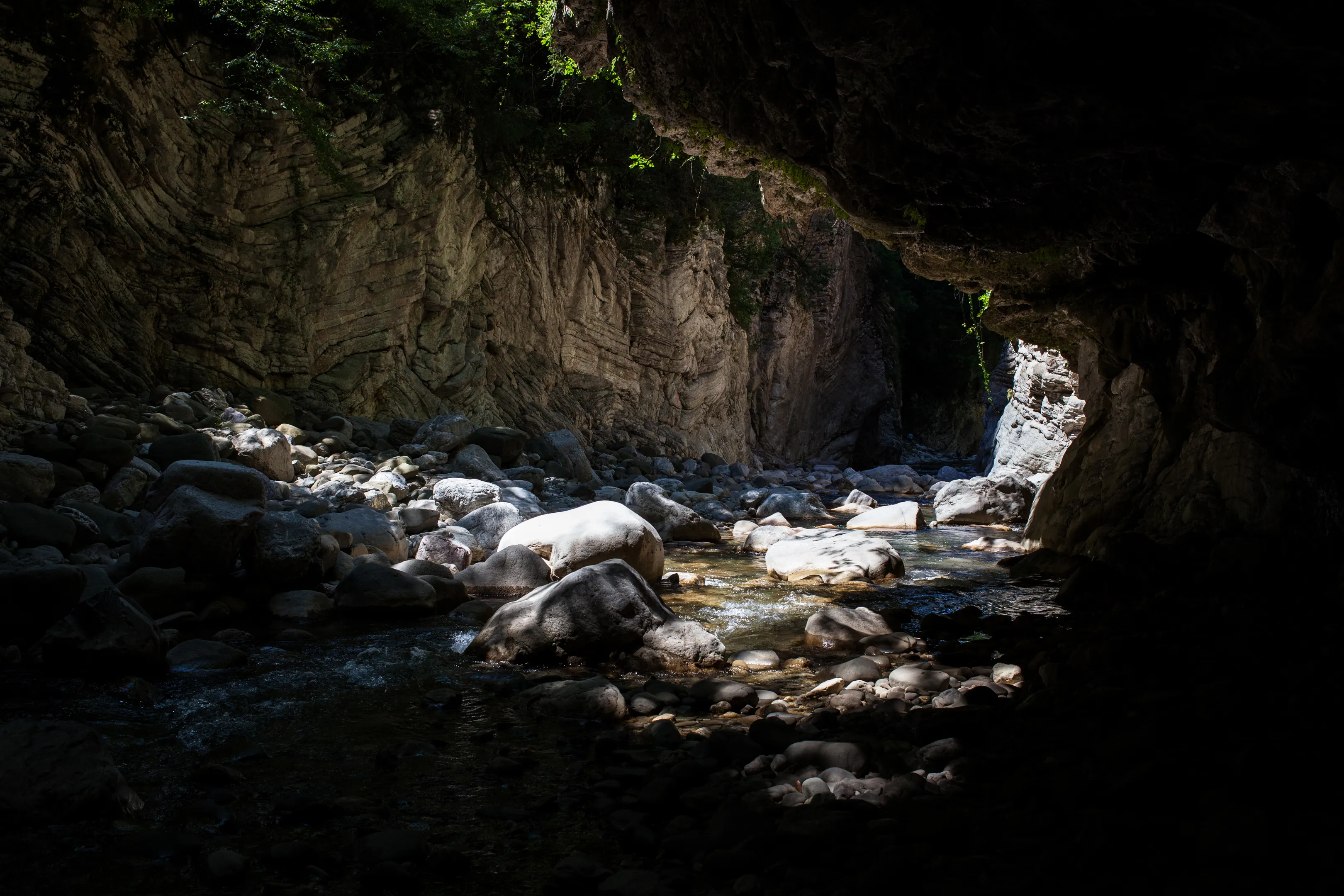 Explore the River in Panta Vrehi Canyon