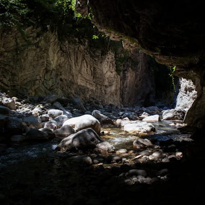 Explore the River in Panta Vrehi Canyon