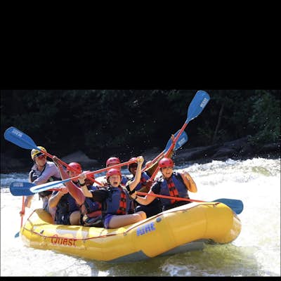Whitewater Raft the Middle Ocoee River