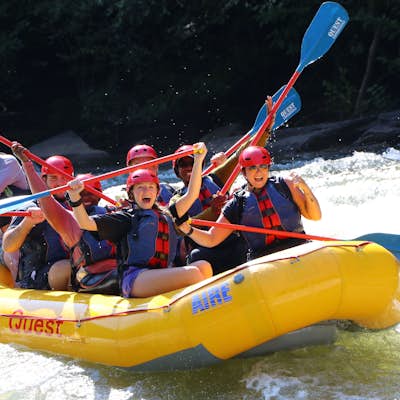 Whitewater Raft the Middle Ocoee River