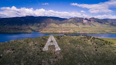 "The A" via the Foothills Trail