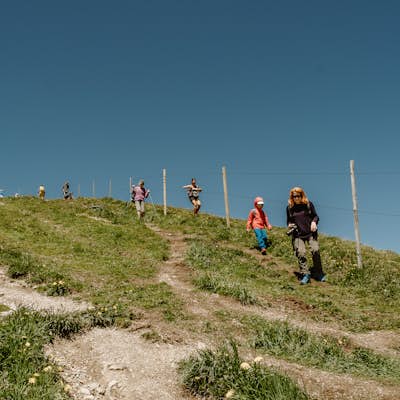 Hike from Col Raiser to Seceda in the Dolomites