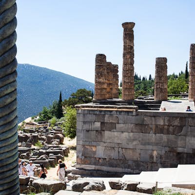 Visit the Archeological Site of Delphi