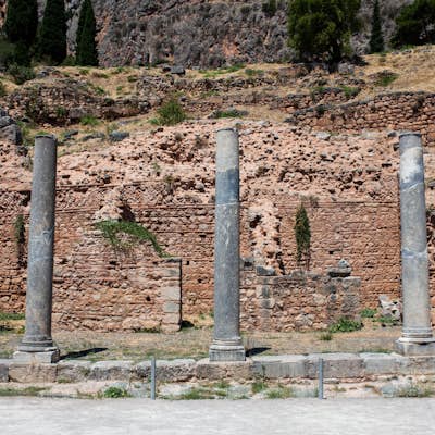 Visit the Archeological Site of Delphi