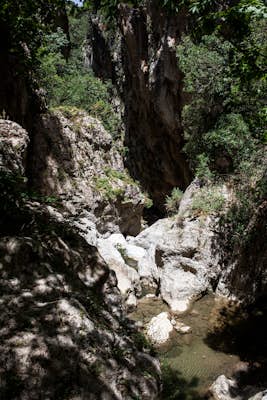 Hike Patsos Gorge