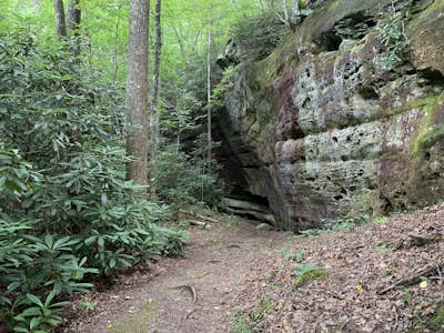 Hike to Indian Rockhouse