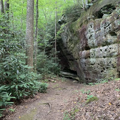 Hike to Indian Rockhouse
