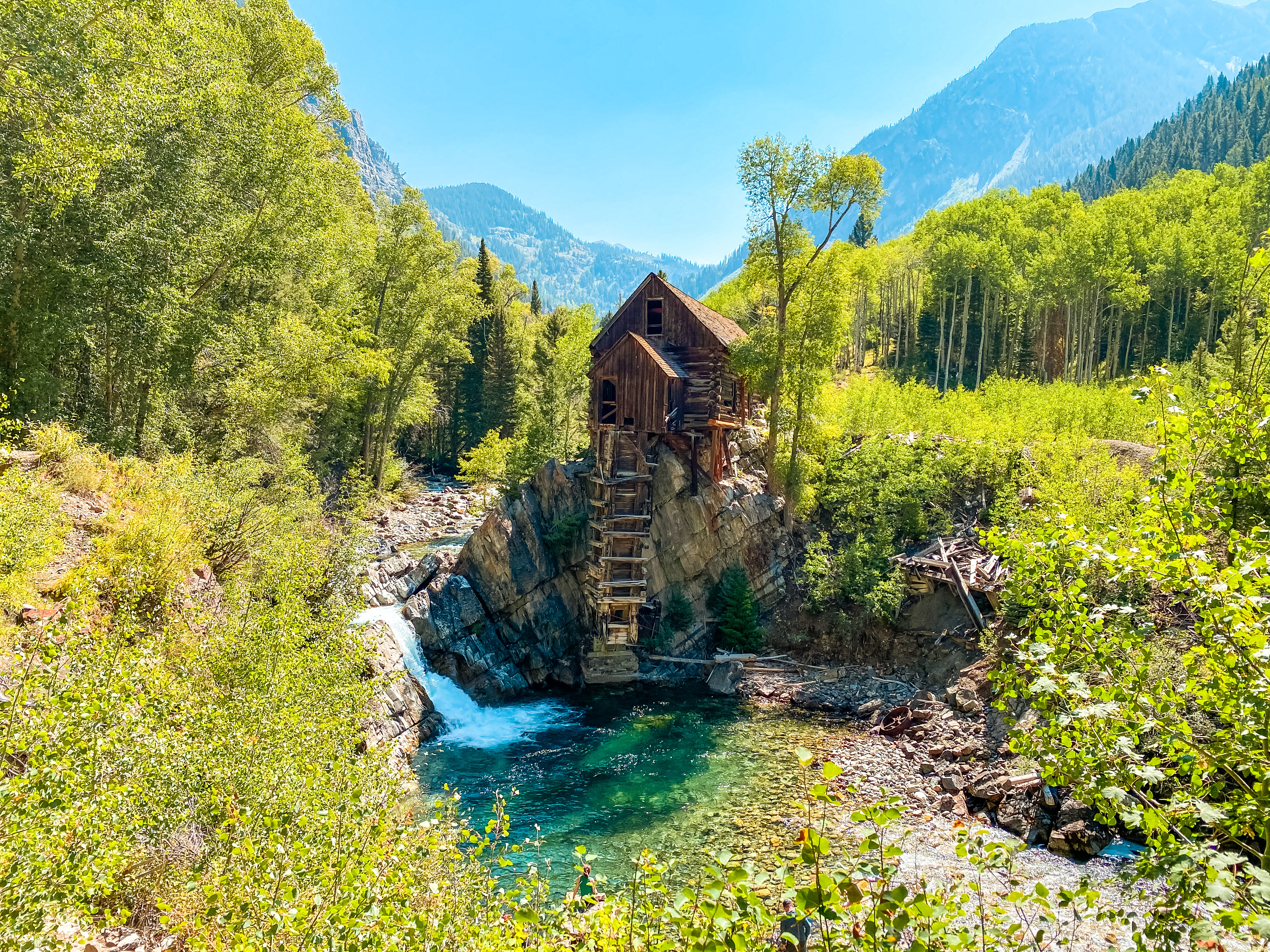 Lizard Lake and Crystal Mill