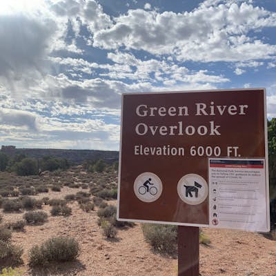 Catch a Sunset at Green River Overlook