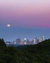 Watch the Sunrise at Highway Scenic Overlook