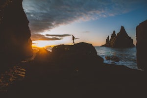 Explore the Coastline at Reynisdrangar