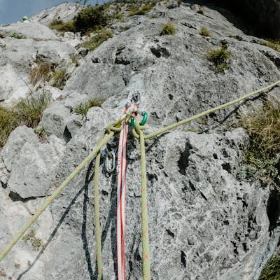 Sport Climbing at Martinswand Innsbruck
