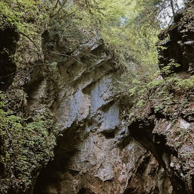 Hike the Wolfsklamm Canyon
