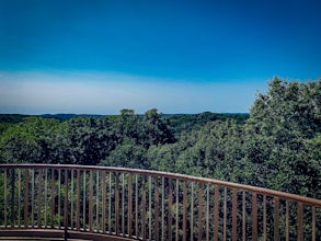 Explore the Giant City Lodge and Water Tower