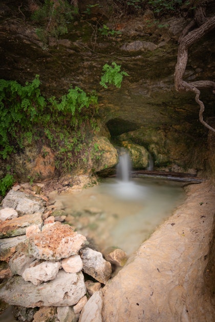Hike the Chalk Ridge Falls Trail, Salado, Texas