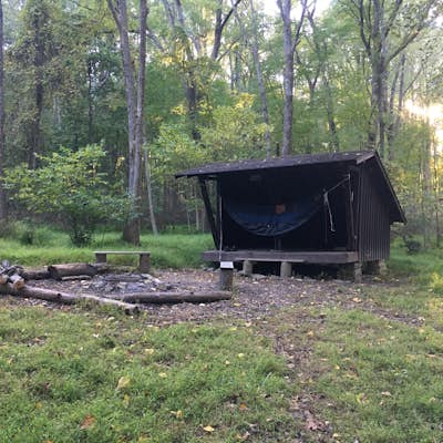 Camp at the Adirondack Shelters in Catoctin Mountain Park