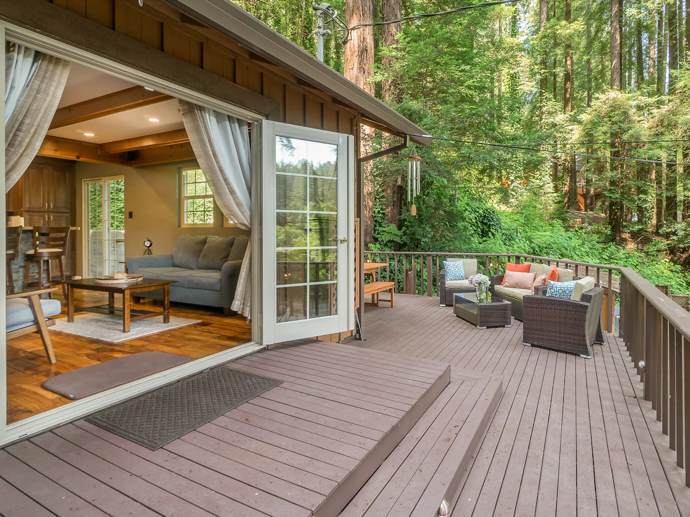 Photo of Redwood Retreat With Hot Tub & Wraparound Deck