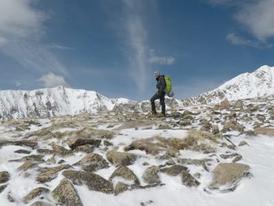 Mount Guyot Snow Climb
