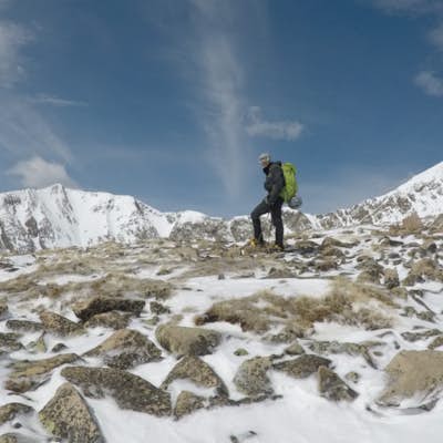 Mount Guyot Snow Climb