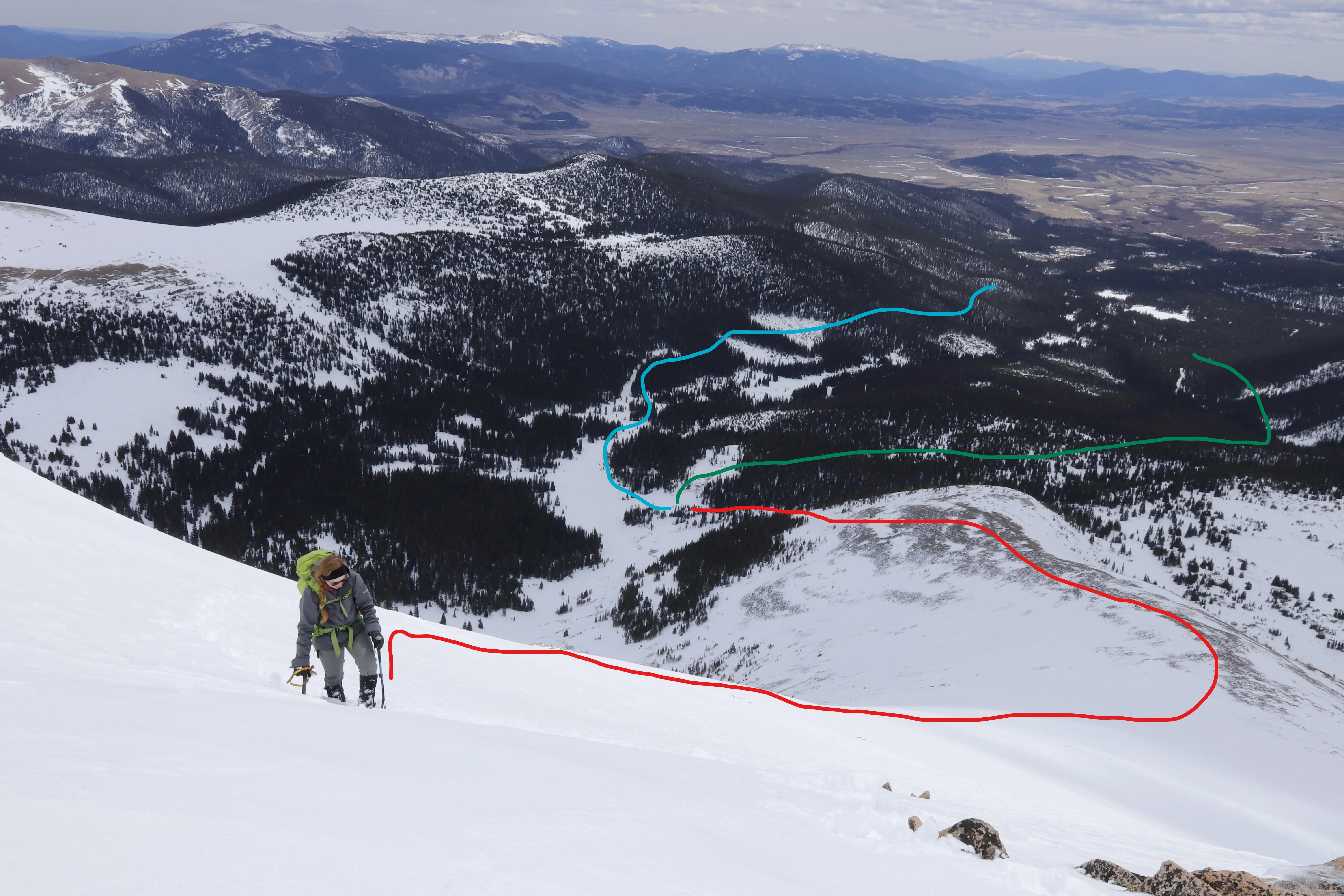 Mount Guyot Snow Climb