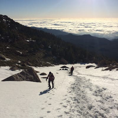 Hike Barr Trail to Pikes Peak Summit