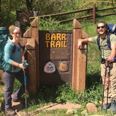 Hike Barr Trail to Pikes Peak Summit
