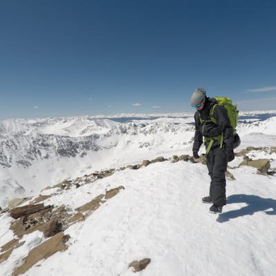 Winter Hike to Quandary Peak (14,265')