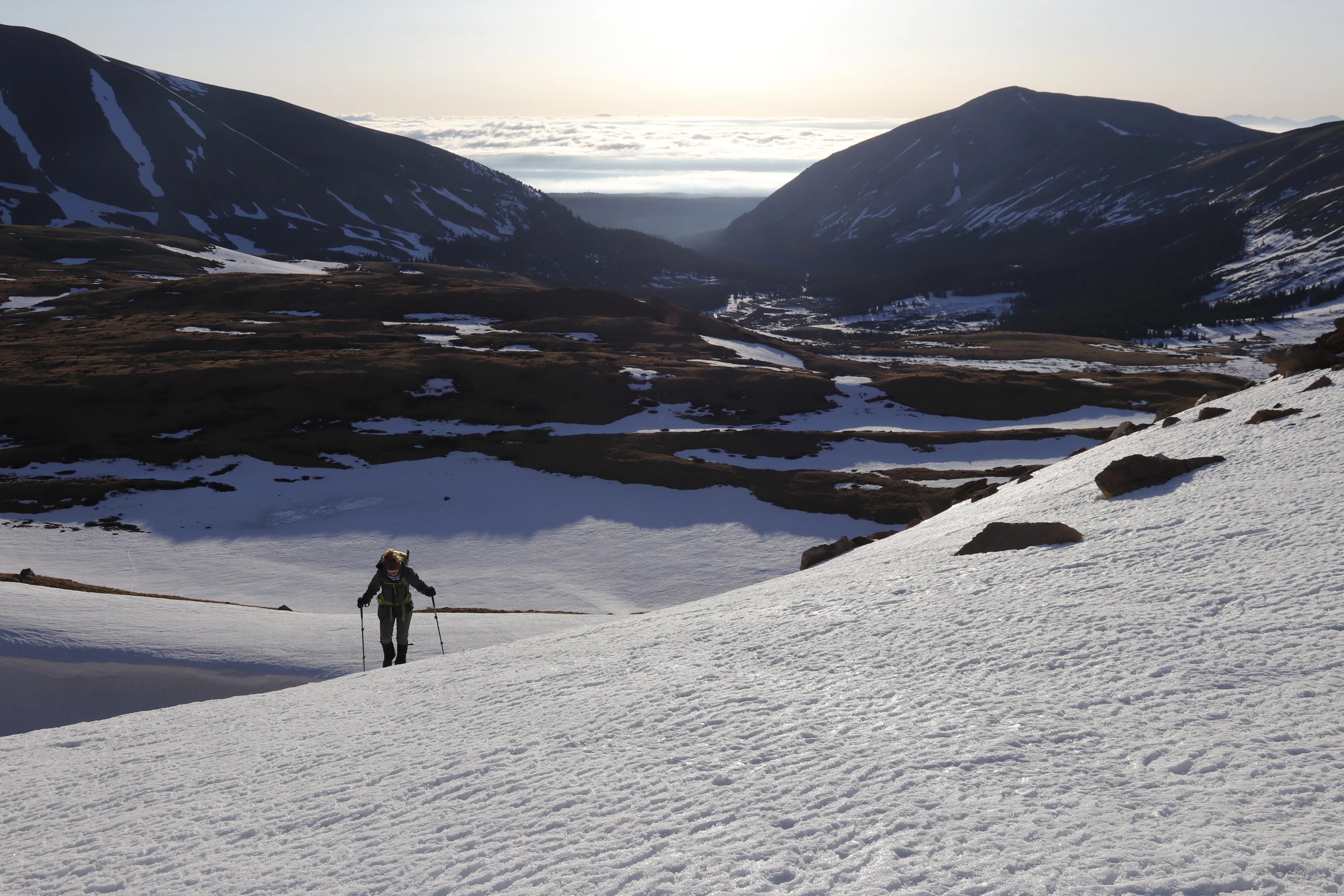 Climb Horseshoe Mountain via Boudoir Couloir