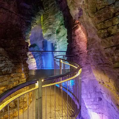 Visit the Varone Cave and Waterfall