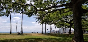 Picnic at Ala Moana Beach Park