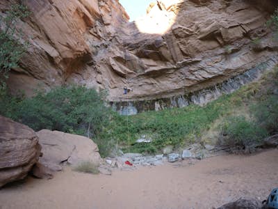 Rock Climb Dragonfly Canyon