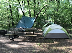 Camp at William O'Brien State Park