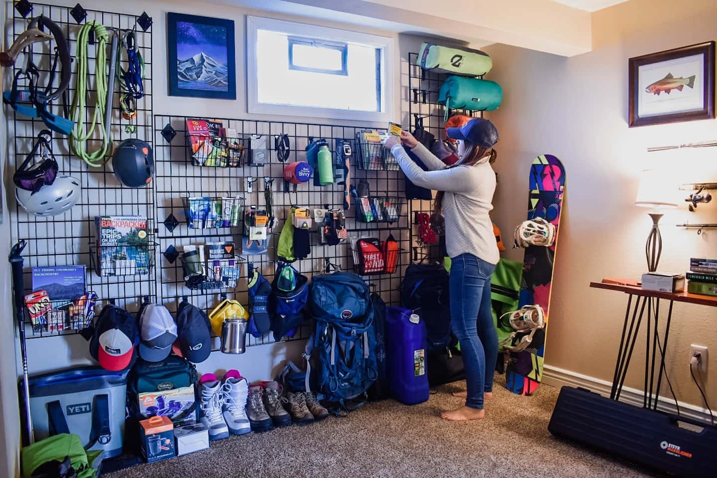 Small Apartment Gear Storage