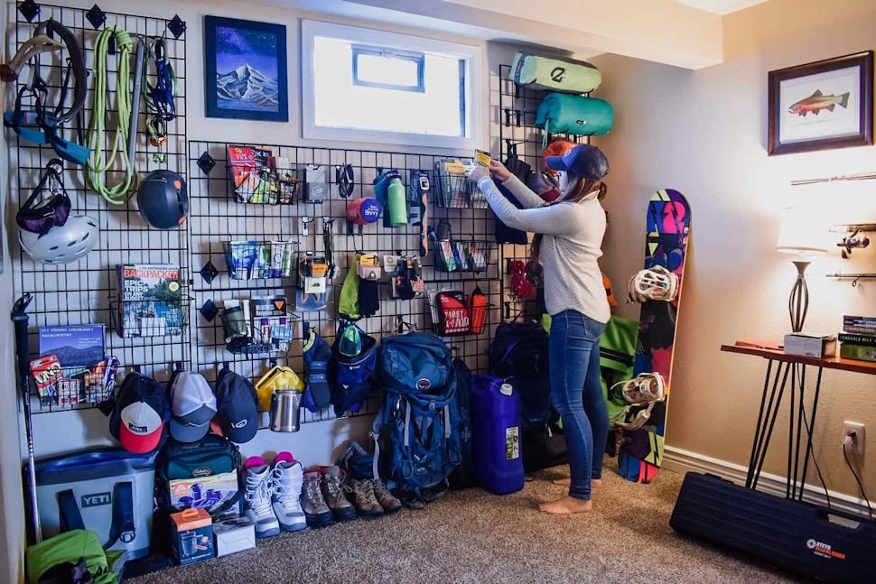 How to Organize Outdoor Gear - Tales of a Mountain Mama