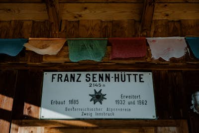 Hike to the Franz Senn Hut