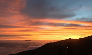 Catching the Sunset at Mauna Kea Visitor Center