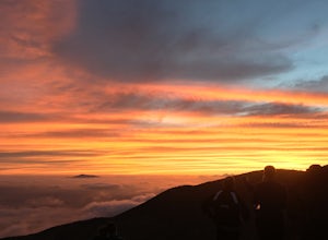 Catching the Sunset at Mauna Kea Visitor Center