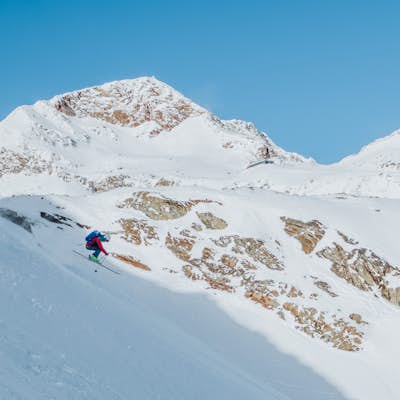 Ski on Stubai Glacier