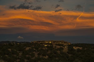 Catch a sunset over the hills of Santa Fe