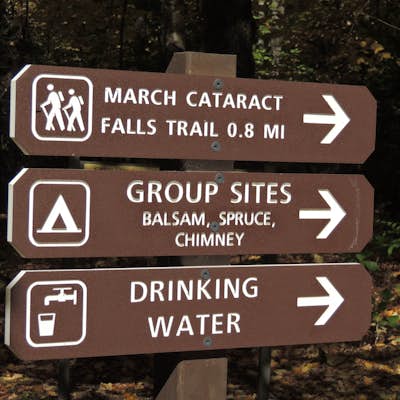 Hike the March Cataract Falls Trail