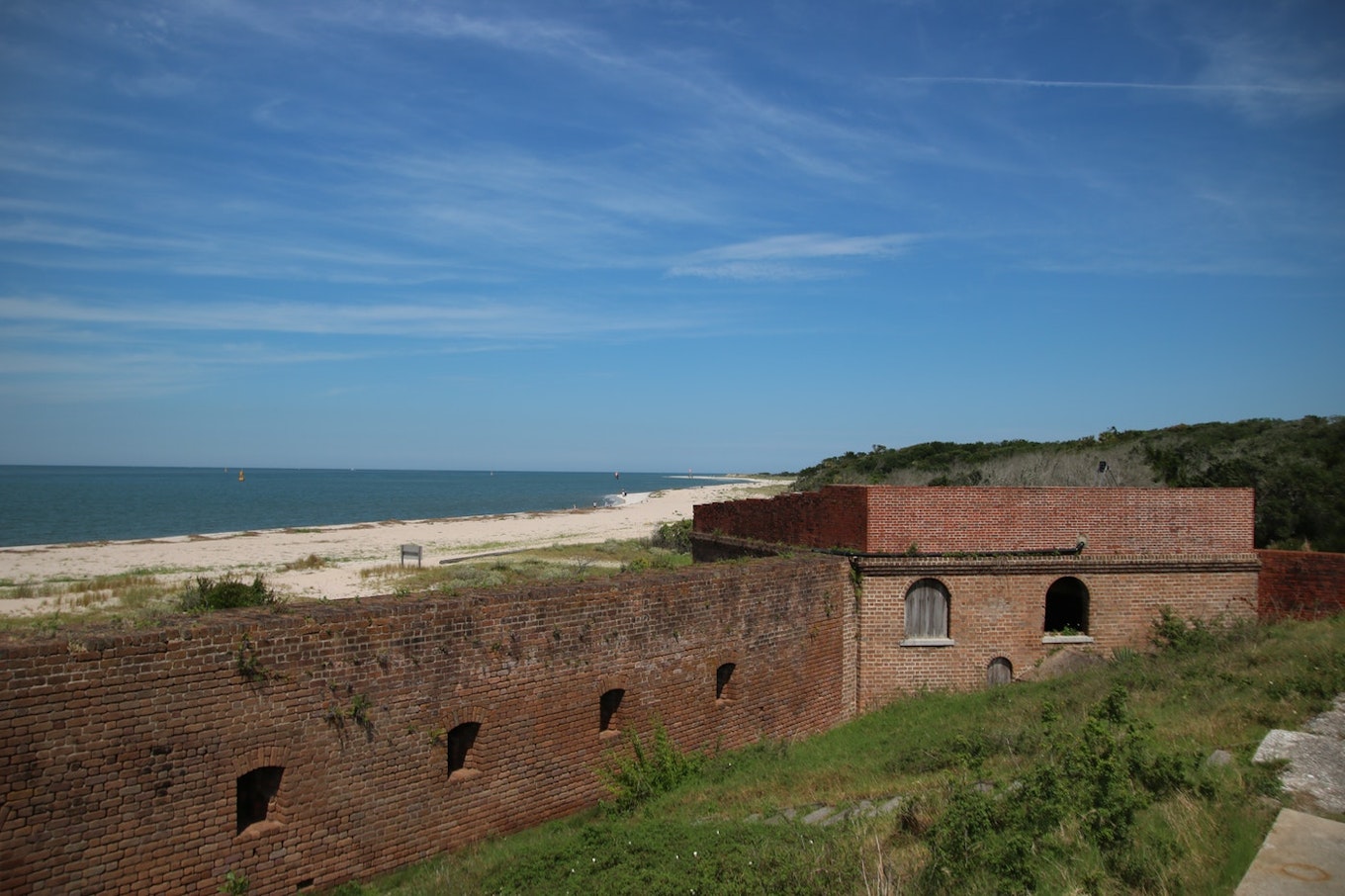 Fort Clinch State Park: Camping, glorious beach, history