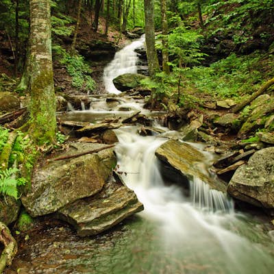 Photograph Mineral Springs Falls 