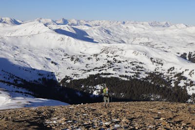 Hike Grizzly Peak at Loveland Pass