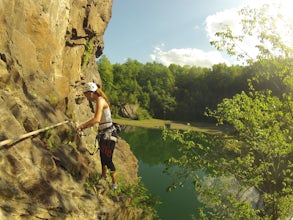 Climb at Birdsboro Quarry