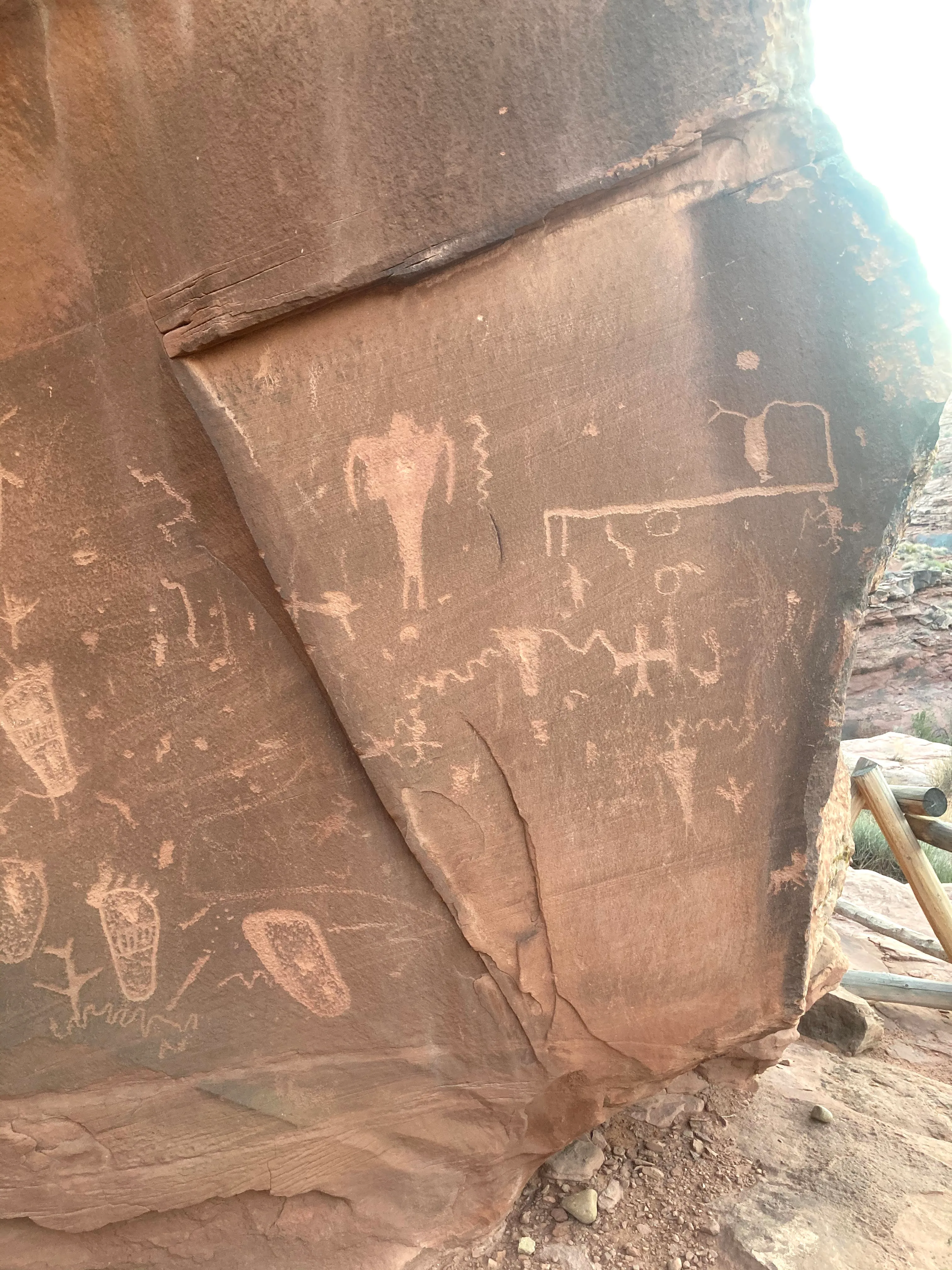 View the Petroglyphs at Birthing Rock