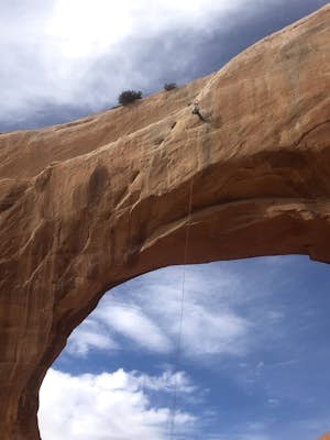 Climb Wilson Arch